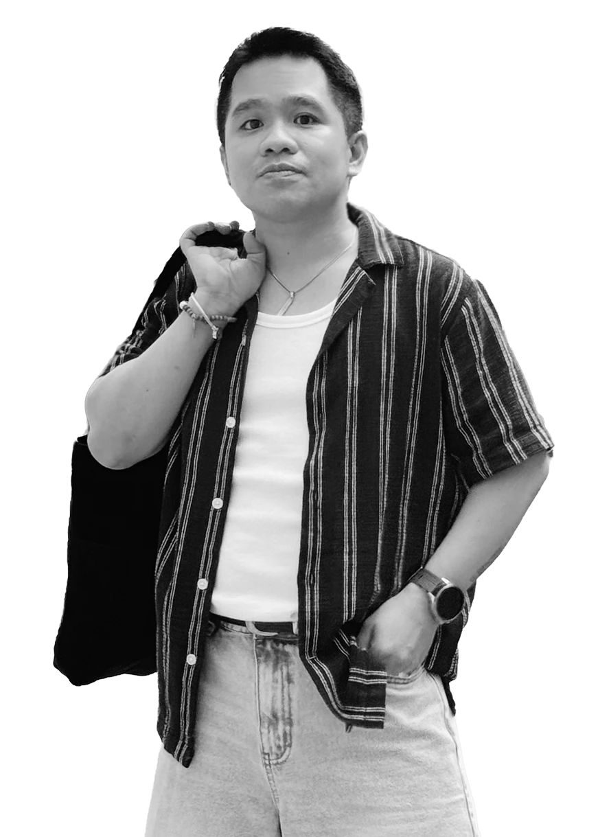 Carlo Miranda on location